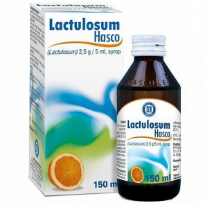 [31.03.2026] Lactulosum Hasco, (Lactulol), 2,5 g/5 ml, syrop, 150 ml - zdjęcie produktu