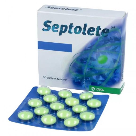 [31.03.2026] Septolete miętowy – 30 pastylek do ssania - zdjęcie produktu