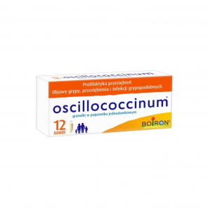 BOIRON Oscillococcinum 12 dawek – lek homeopatyczny - zdjęcie produktu