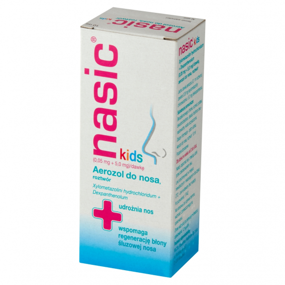 [31.03.2026] Nasic Kids (0,05 mg + 5,0 mg)/dawkę Aerozol do nosa (10 ml) - zdjęcie produktu