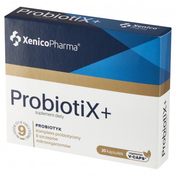 [31.03.2026] Xenico Pharma ProbiotiX+ 20 kapsułek DRcaps® – suplement diety - zdjęcie produktu