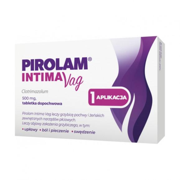 [31.03.2026] Pirolam Intima Vag 500 mg - tabletka dopochwowa - zdjęcie produktu