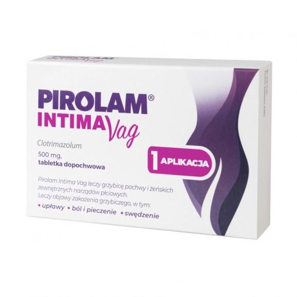 [31.03.2026] Pirolam Intima Vag 500 mg - tabletka dopochwowa - zdjęcie produktu