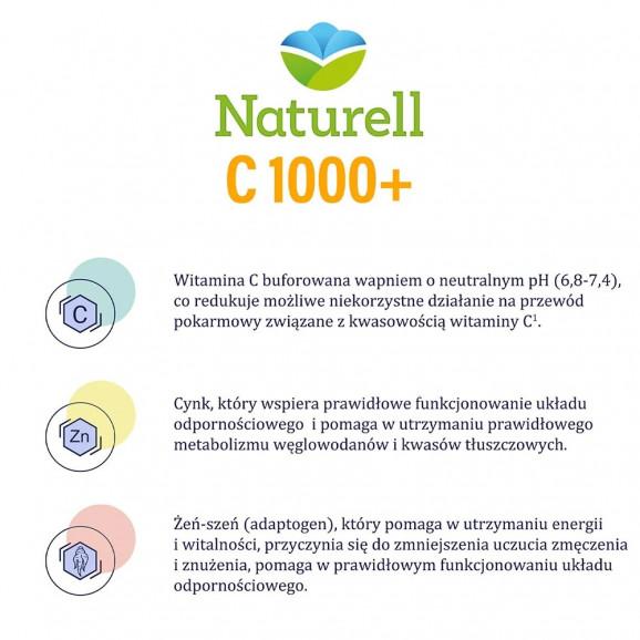 [01.04.2026] Naturell C 1000+ – suplement diety (90 kapsułek) - zdjęcie produktu
