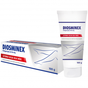 [31.03.2026] Diosminex – żel szybka ulga dla nóg (100 g) - zdjęcie produktu