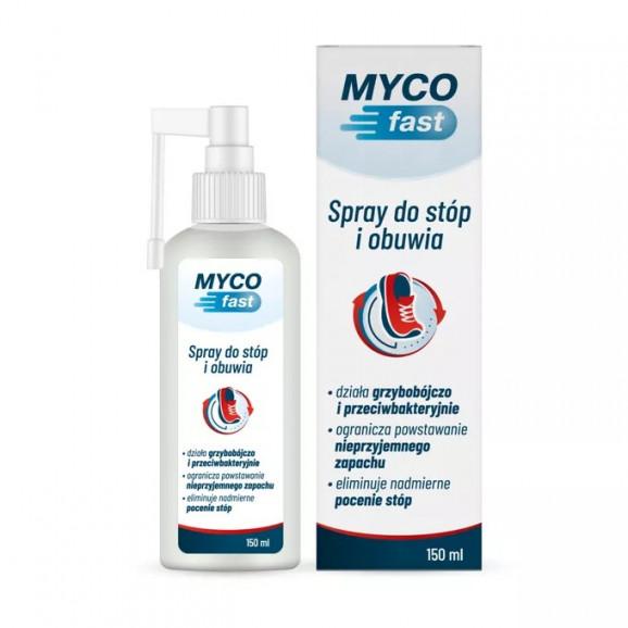 MYCOfast Spray do stóp i obuwia – produkt biobójczy (150 ml) MYCOfast Spray do stóp i obuwia – produkt biobójczy (150 ml) - zdjęcie produktu