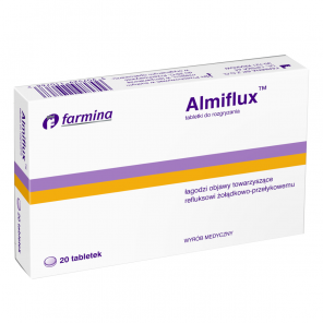 Almiflux, tabletki do rozgryzania, 20 szt. - zdjęcie produktu