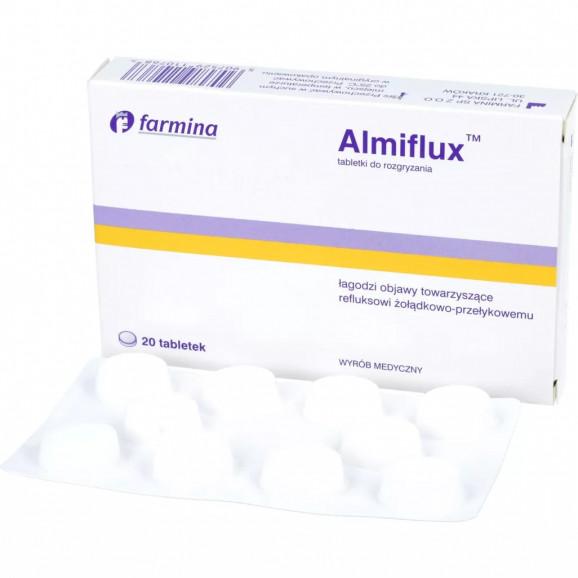 Almiflux, tabletki do rozgryzania, 20 szt. - zdjęcie produktu