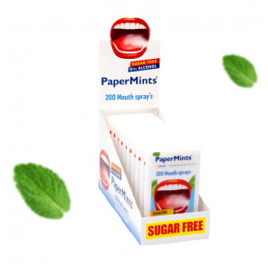 PaperMints Mouth Spray – spray do ust (12 ml) 10 sztuk - zdjęcie produktu
