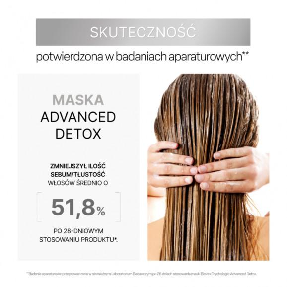 Biovax Trychologic Maska do włosów i skóry głowy Advanced Detox, 200 ml Biovax Trychologic Maska do włosów i skóry głowy Advanced Detox, 200 ml - zdjęcie produktu