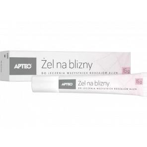Apteo Żel na blizny, 15 g - zdjęcie produktu