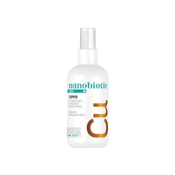 Nanobiotic Med Copper Plus, spray oczyszczająco-łagodzący, 150 ml Nanobiotic Med Copper Plus, spray oczyszczająco-łagodzący, 150 ml - zdjęcie produktu
