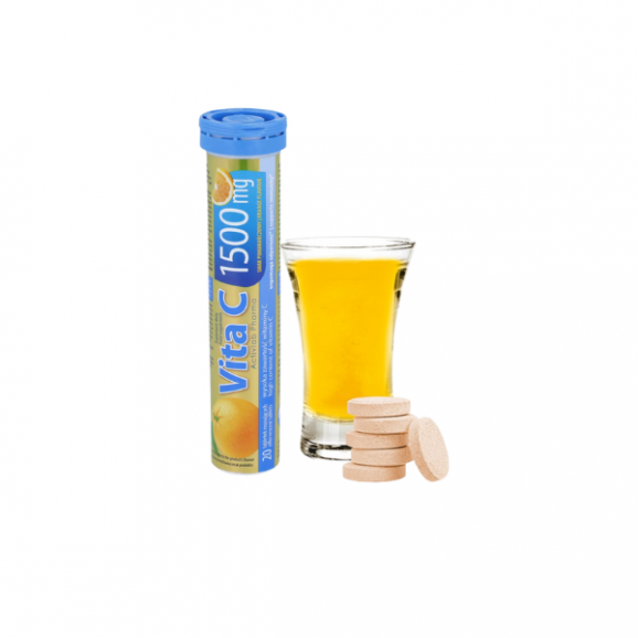 [08.04.2026] Activlab Vita C 1500 mg – suplement diety (20 tabletek musujących o smaku pomarańczowym) - zdjęcie produktu