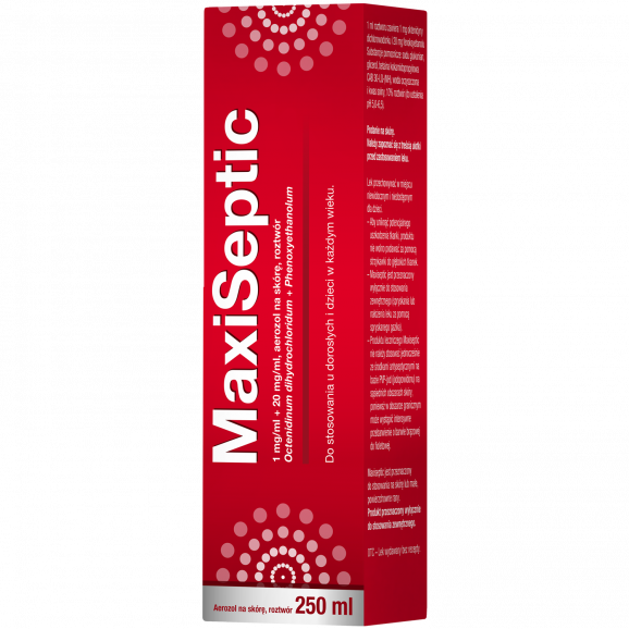 Maxiseptic, aerozol na skórę (250 ml) - zdjęcie produktu