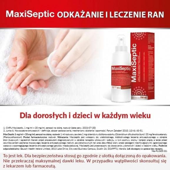 Maxiseptic, aerozol na skórę (250 ml) - zdjęcie produktu