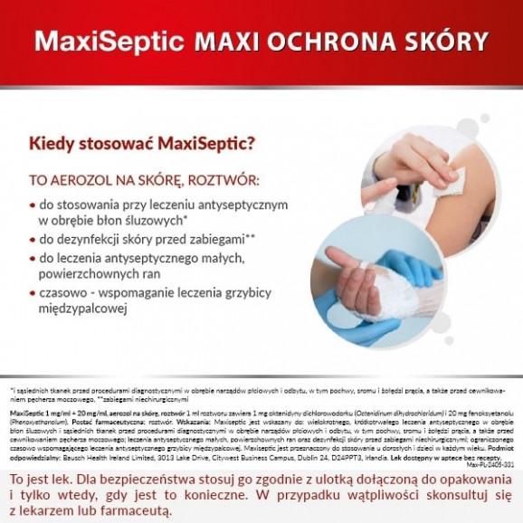 Maxiseptic, aerozol na skórę (250 ml) - zdjęcie produktu