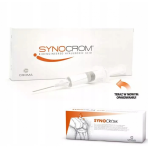 Synocrom 10 mg/ml (1%) hialuronianu sodu, ampułko-strzykawka, 1 szt. x 2 ml - zdjęcie produktu