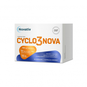 Novativ Cyclo3Nova – suplement diety (60 kapsułek) - zdjęcie produktu