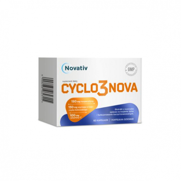 Novativ Cyclo3Nova – suplement diety (60 kapsułek) - zdjęcie produktu