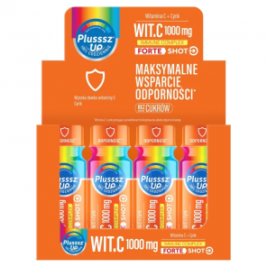 Plusssz Up Wit.C 1000 mg Immune Complex 12x50 ml – suplement diety (12 buteleczek po 50 ml) - zdjęcie produktu
