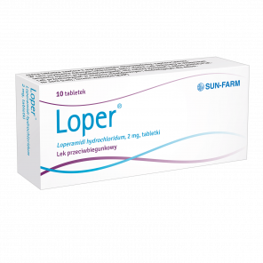 Loper 2 mg – lek przeciwbiegunkowy (10 tabletek) - zdjęcie produktu