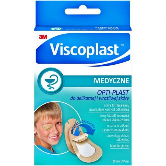 Viscoplast Opti-Plast, Plastry okulistyczne (82x57mm, 5 sztuk) Viscoplast Opti-Plast, Plastry okulistyczne (82x57mm, 5 sztuk) - zdjęcie produktu