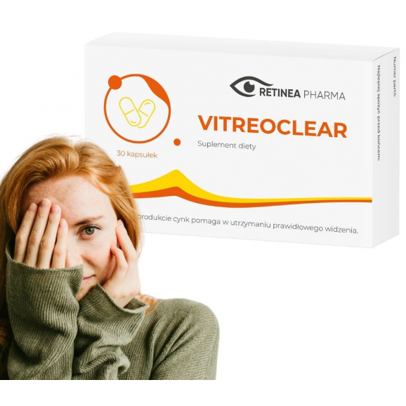 Vitreoclear – suplement diety wspomagający wzrok (30 kapsułek) - zdjęcie produktu