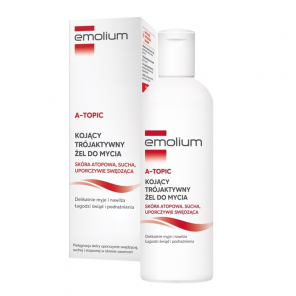 Emolium A-Topic Kojący trójaktywny żel do mycia (200 ml) - zdjęcie produktu