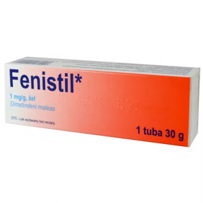 Fenistil Żel 1 mg/g 30 g – lek bez recepty - zdjęcie produktu