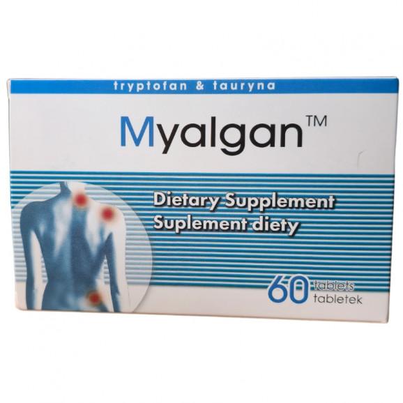 Myalgan 60 tabletek – suplement diety Myalgan 60 tabletek – suplement diety - zdjęcie produktu
