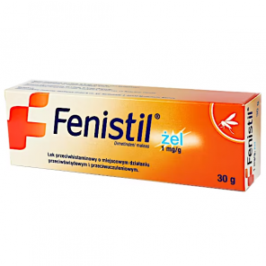 Fenistil 1 mg/g, żel, 30 g - zdjęcie produktu