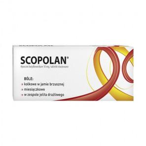 Scopolan 10 mg – tabletki drażowane (30 szt.) - zdjęcie produktu