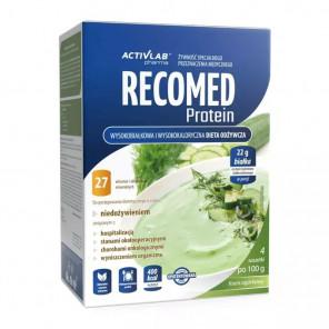 Recomed Protein o smaku kremu ogórkowego – Żywność specjalnego przeznaczenia medycznego (4 saszetki) - zdjęcie produktu