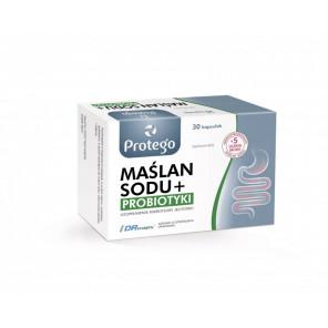 Protego Maślan Sodu+ Probiotyki – suplement diety (30 kapsułek) - zdjęcie produktu