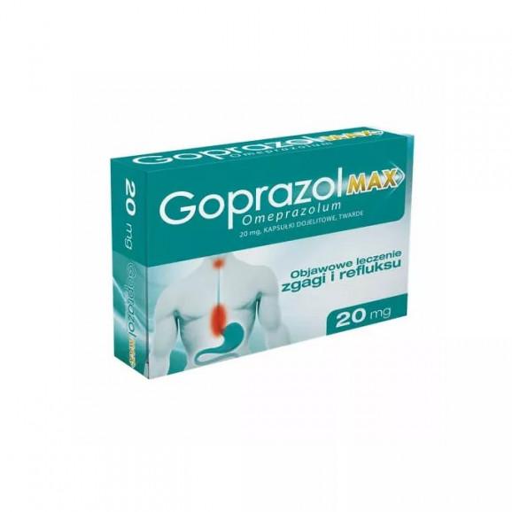 Goprazol Max 20 mg – kapsułki dojelitowe (14 kapsułek) - zdjęcie produktu