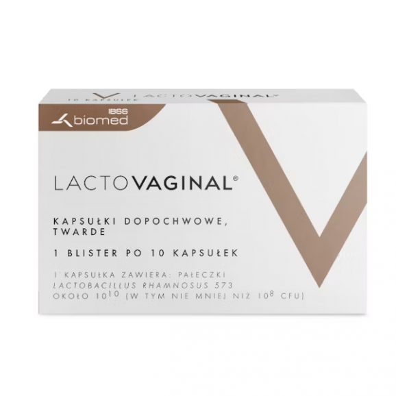 Lactovaginal – kapsułki dopochwowe (10 szt.) Lactovaginal – kapsułki dopochwowe (10 szt.) - zdjęcie produktu