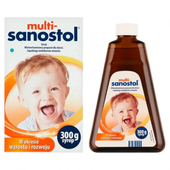 Multi-Sanostol syrop dla dzieci powyżej 1 roku (300 g) - zdjęcie produktu