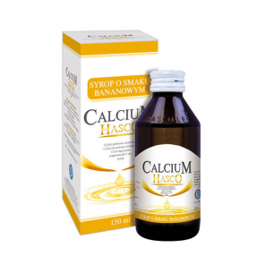 Calcium HASCO syrop o smaku bananowym (150 ml) - zdjęcie produktu