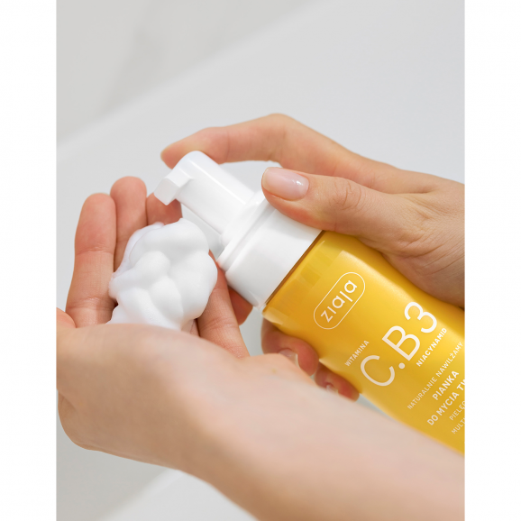 Ziaja Witamina C.B3 Niacynamid Pianka do mycia twarzy 150 ml - zdjęcie produktu