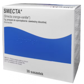 Smecta 3g – proszek do sporządzania zawiesiny doustnej (30 saszetek) - zdjęcie produktu