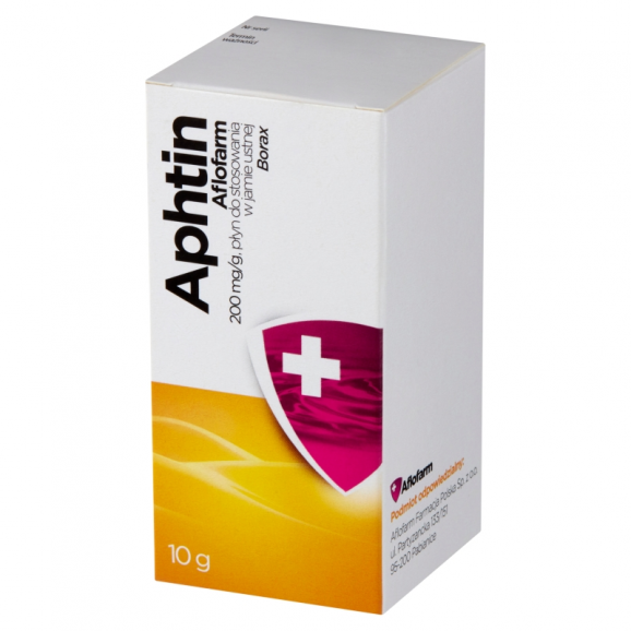 Aphtin Aflofarm – płyn do stosowania w jamie ustnej (10 g) - zdjęcie produktu