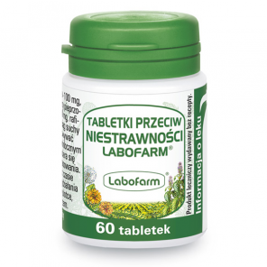 Tabletki przeciw niestrawności Labofarm (60 tabletek) - zdjęcie produktu