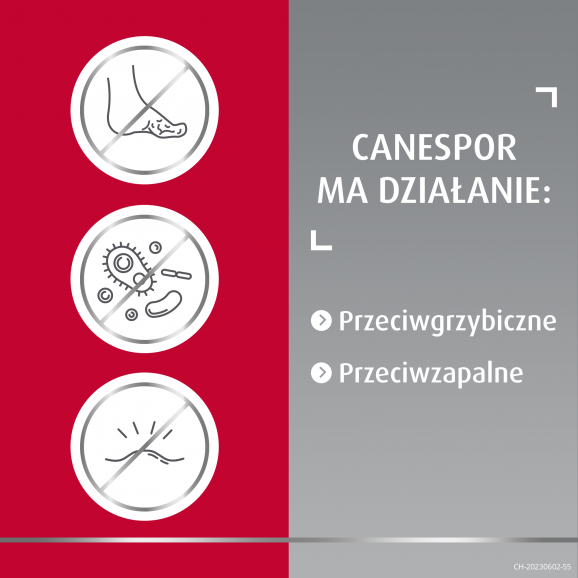 Canespor 10 mg/g krem - wyrób leczniczy (15 g) - zdjęcie produktu