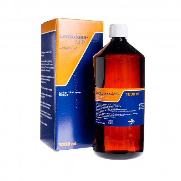 Lactulose - MIP syrop (1000 ml) Lactulose - MIP syrop (1000 ml) - zdjęcie produktu