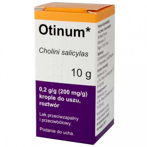 Otinum – krople do uszu (10 g) Otinum – krople do uszu (10 g) - zdjęcie produktu