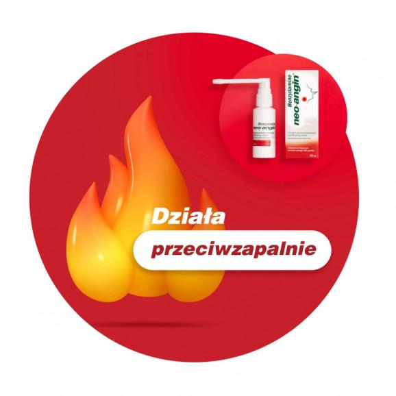 Benzydamine Neo-Angin 1,5 mg/ml – aerozol do gardła (30 ml) Benzydamine Neo-Angin 1,5 mg/ml – aerozol do gardła (30 ml) - zdjęcie produktu