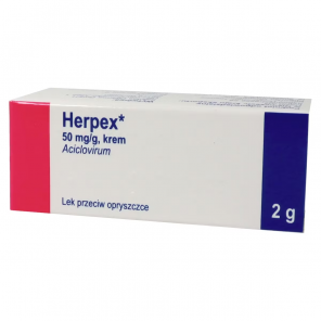 Herpex krem 50 mg/g, 2 g - zdjęcie produktu