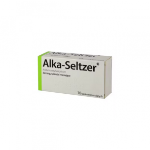 Alka-Seltzer, tabletki musujące 324 mg (10 szt.) - zdjęcie produktu