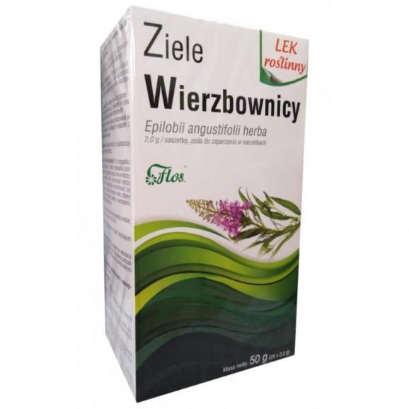 Ziele Wierzbownicy zioła do zaparzania w saszetkach (25 saszetek x 2g) Ziele Wierzbownicy zioła do zaparzania w saszetkach (25 saszetek x 2g) - zdjęcie produktu