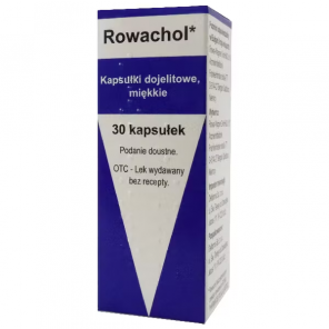 Rowachol kapsułki dojelitowe miękkie 30 kapsułek - zdjęcie produktu
